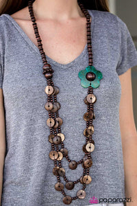 Paparazzi "Honolulu Hula - Blue" necklace Paparazzi Jewelry