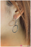 Paparazzi "Hoop Dreams - Black" necklace Paparazzi Jewelry