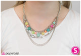 Paparazzi "Hopelessly Devoted To You - Multi" necklace Paparazzi Jewelry