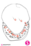 Paparazzi "Hopelessly Devoted To You - Pink" necklace Paparazzi Jewelry