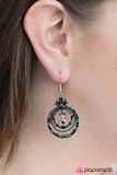 Paparazzi "Hopelessly Havana - Black" earring Paparazzi Jewelry
