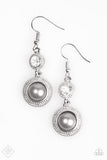 Paparazzi "Hopelessly Hollywood" Silver Earrings Paparazzi Jewelry