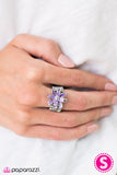 Paparazzi "Hopelessly Honolulu - Purple" ring Paparazzi Jewelry