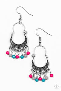 Paparazzi "Hopelessly Houston" Multi Earrings Paparazzi Jewelry