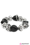 Paparazzi "Hot Lava - Black" bracelet Paparazzi Jewelry