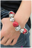 Paparazzi "Hot Lava - Red" bracelet Paparazzi Jewelry