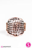 Paparazzi "Hot Shot" Copper Ring Paparazzi Jewelry