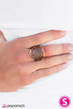 Paparazzi "Hot Shot" Copper Ring Paparazzi Jewelry