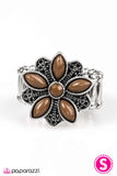 Paparazzi "How DAISY Is That? - Brown" ring Paparazzi Jewelry