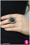 Paparazzi "Howdy, Partner! - Black" ring Paparazzi Jewelry