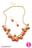 Paparazzi "How Sweet It Is - Orange" necklace Paparazzi Jewelry