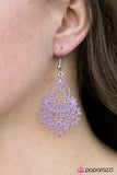 Paparazzi "Hyacinth Haven - Purple" earring Paparazzi Jewelry