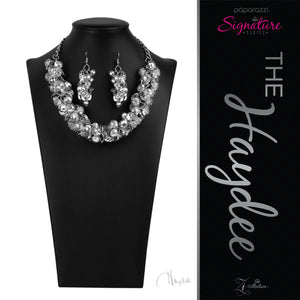 Paparazzi VINTAGE VAULT "The Haydee" 2020 Zi Collection Necklace & Earring Set Paparazzi Jewelry