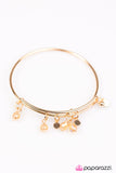 Paparazzi "I Adore Pretty Things - Gold" bracelet Paparazzi Jewelry