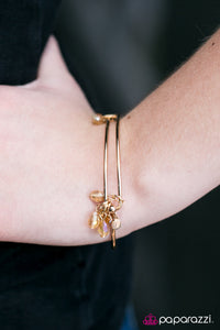 Paparazzi "I Adore Pretty Things - Gold" bracelet Paparazzi Jewelry