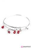 Paparazzi "I Adore Pretty Things - Red" bracelet Paparazzi Jewelry