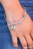 Paparazzi "I Adore Pretty Things - Silver" bracelet Paparazzi Jewelry