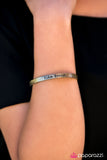 Paparazzi "I Am Enough - Brass" bracelet Paparazzi Jewelry