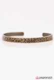 Paparazzi "I Can And I Will - Brass" bracelet Paparazzi Jewelry