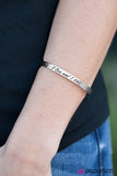 Paparazzi "I Can And I Will - Silver" bracelet Paparazzi Jewelry