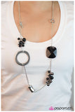 Paparazzi "I Cannot Deny" Black Necklace & Earring Set Paparazzi Jewelry