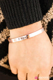 Paparazzi "I Can... - Rose Gold" bracelet Paparazzi Jewelry