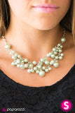 Paparazzi "I Can SEA Clearly Now" Green Necklace & Earring Set Paparazzi Jewelry