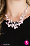 Paparazzi "I Can SEA Clearly Now" Pink Necklace & Earring Set Paparazzi Jewelry