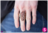 Paparazzi "I Cant Put My Finger On It..." Copper Ring Paparazzi Jewelry