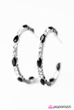 Paparazzi "Icebreaker" Black Earrings Paparazzi Jewelry