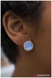 Paparazzi "Ice Palace - Blue" earring Paparazzi Jewelry