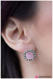 Paparazzi "Ice Palace - Purple" earring Paparazzi Jewelry
