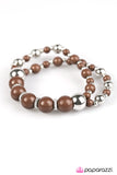 Paparazzi "I Could Have Danced All Night" Brown Bracelet Paparazzi Jewelry