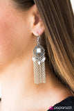 Paparazzi "I Dream Of Deserts - White" earring Paparazzi Jewelry