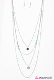 Paparazzi "Id Wanna BEAD Me Too! - Blue" necklace Paparazzi Jewelry