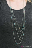 Paparazzi "Id Wanna BEAD Me Too! - Blue" necklace Paparazzi Jewelry