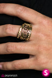 Paparazzi "I Feel REFINED - Brass" ring Paparazzi Jewelry
