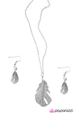 Paparazzi "If I Had Wings- Silver" necklace Paparazzi Jewelry