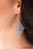 Paparazzi "I FILIGREE Like Dancing - Silver" earring Paparazzi Jewelry