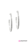 Paparazzi "If Looks Could Kill... - White" earring Paparazzi Jewelry