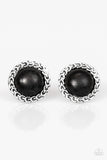 Paparazzi "If The Boot Fits - Black" earring Paparazzi Jewelry