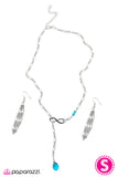 Paparazzi "If Tomorrow Never Comes - Blue" necklace Paparazzi Jewelry
