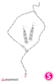 Paparazzi "If Tomorrow Never Comes - Pink" necklace Paparazzi Jewelry