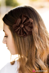 Paparazzi "If Wishes Were Horses... - Brown" hair clip Paparazzi Jewelry