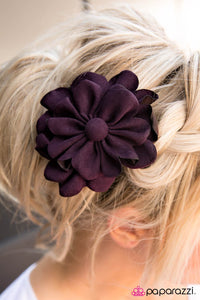 Paparazzi "If Wishes Were Horses... - Purple" hair clip Paparazzi Jewelry