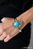 Paparazzi "I Have Mountains To Climb - Blue" bracelet Paparazzi Jewelry
