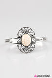 Paparazzi "I Have Mountains To Climb - White" bracelet Paparazzi Jewelry