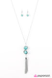 Paparazzi "I Know It ZEN I See It - Blue" necklace Paparazzi Jewelry