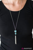 Paparazzi "I Know It ZEN I See It - Blue" necklace Paparazzi Jewelry