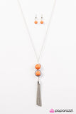 Paparazzi "I Know It ZEN I See It - Orange" necklace Paparazzi Jewelry